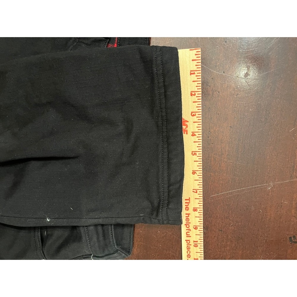 NWT Duluth Trading Co Doubleflex Black Jeans Work Flex Standard Fit 38x30 - Picture 10 of 12